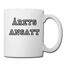 årets ansatt kopp